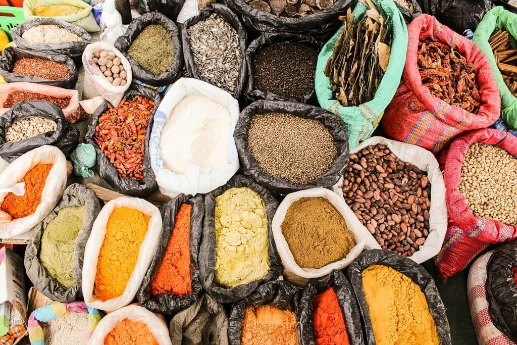 herbs and spices market plant-based grocery list