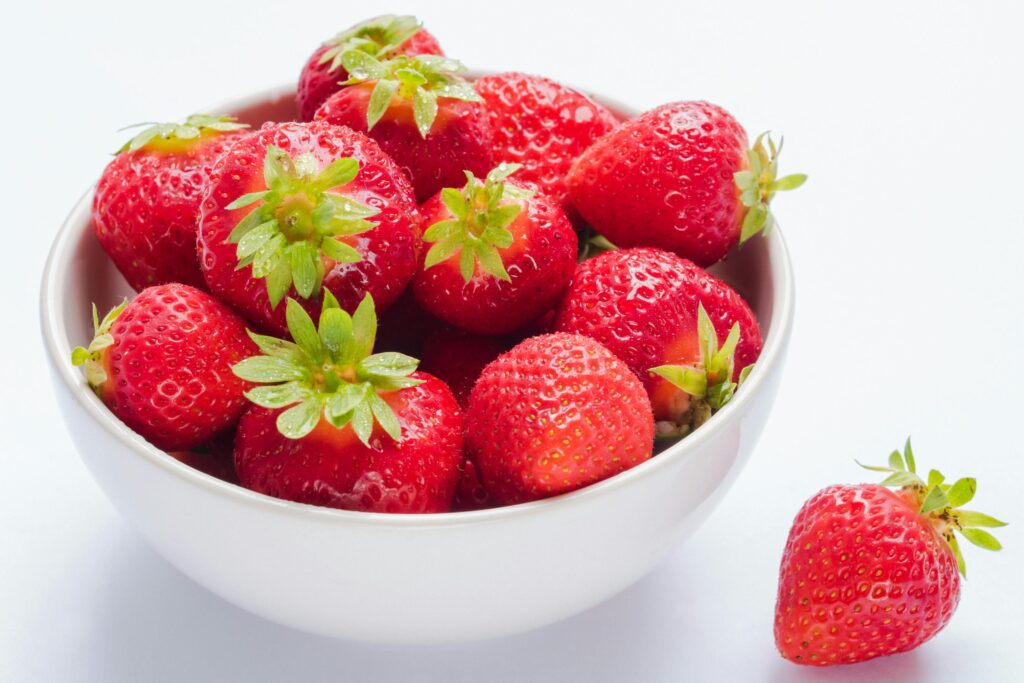 bowl of strawberries
