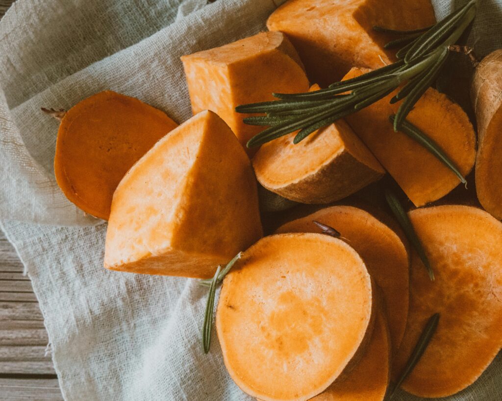 healthy carb sources sweet potatoes