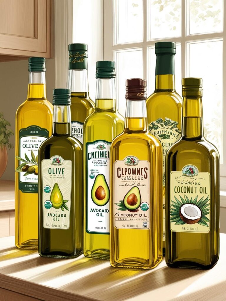 cooking oils plant-based healthy fats