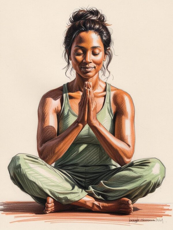 meditation illustration
