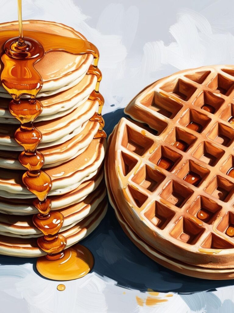 pancakes waffles plant-based swaps