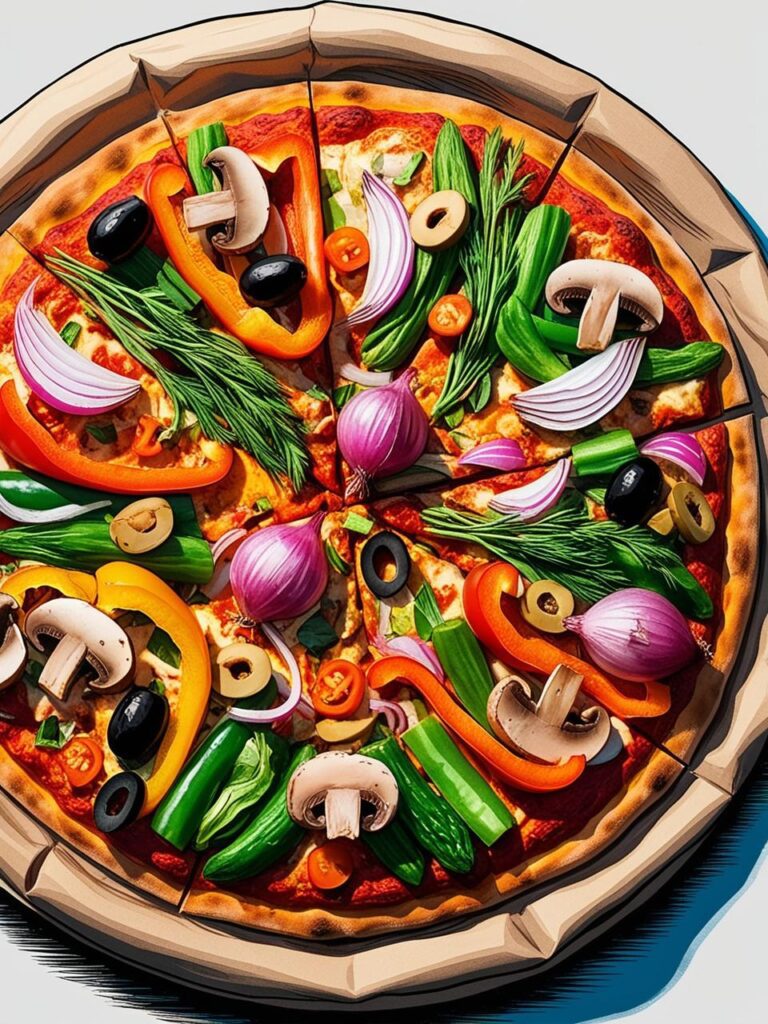 plant-based swaps pizza