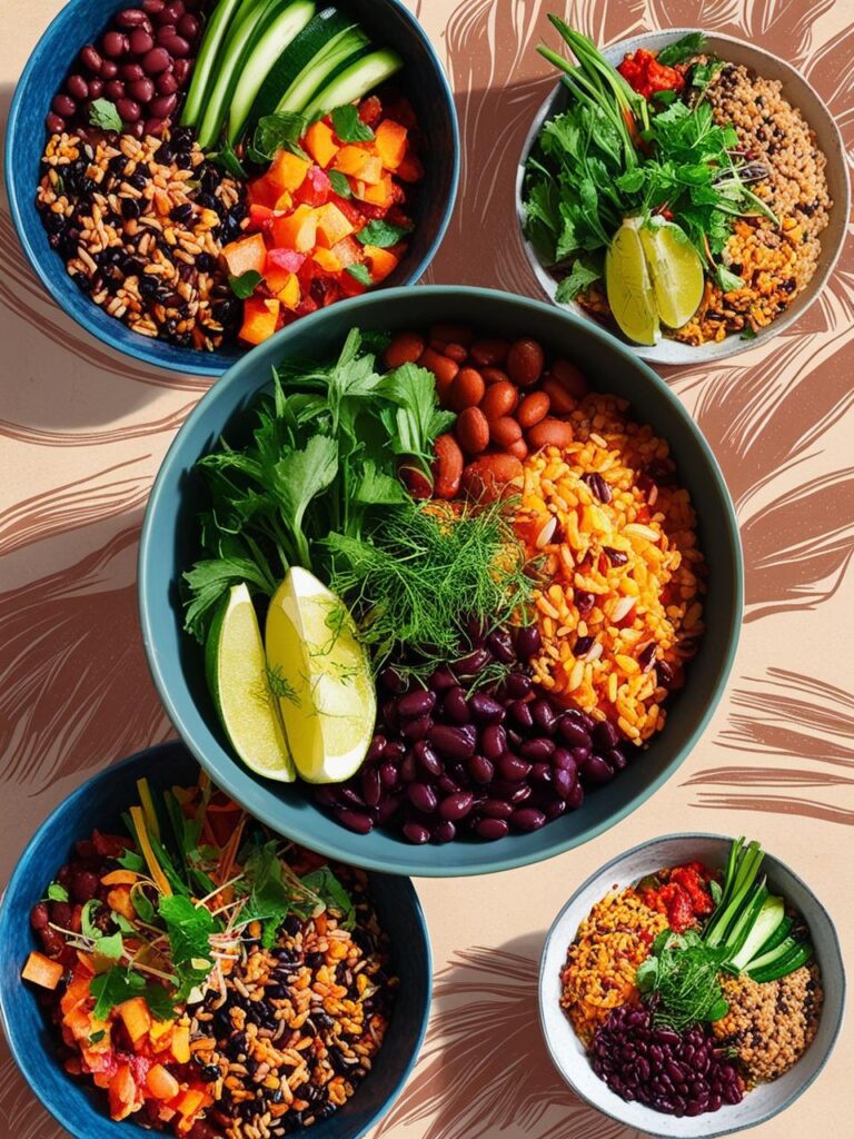 plant-based grain bowl formula