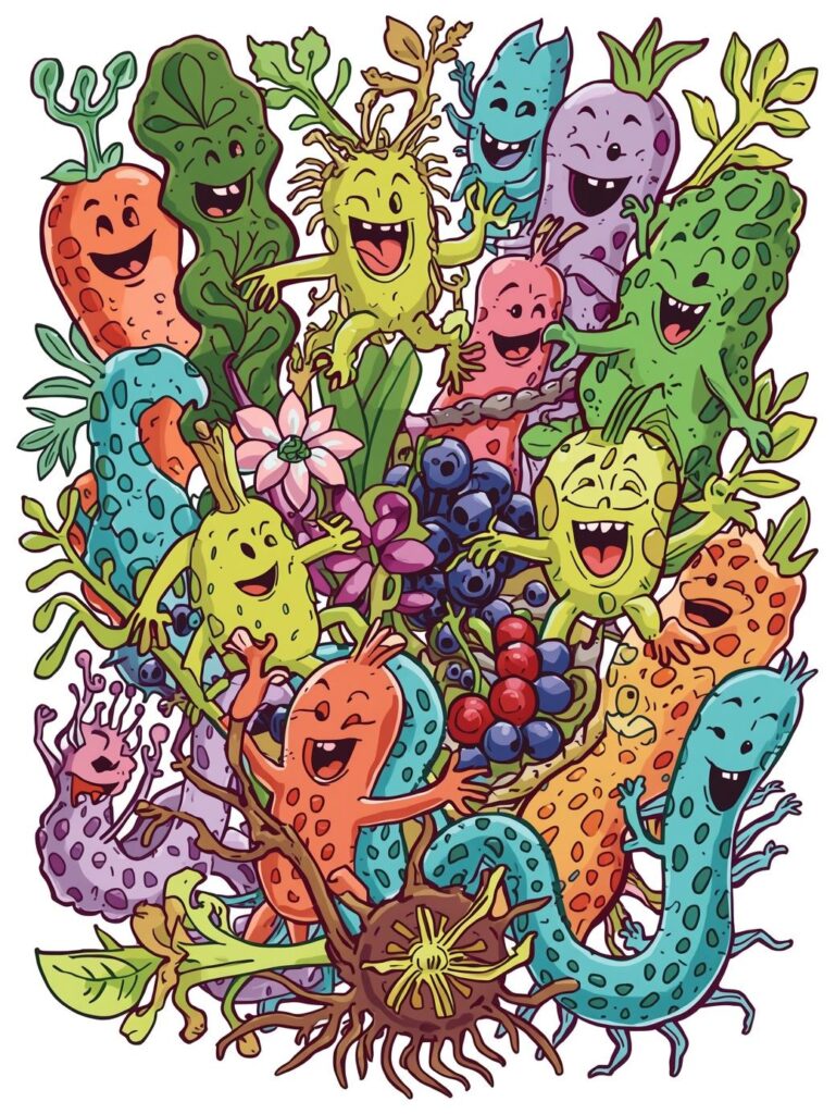healthy gut microbes