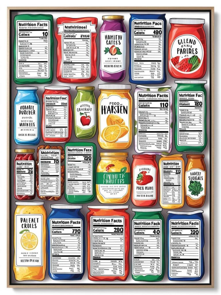 food labels