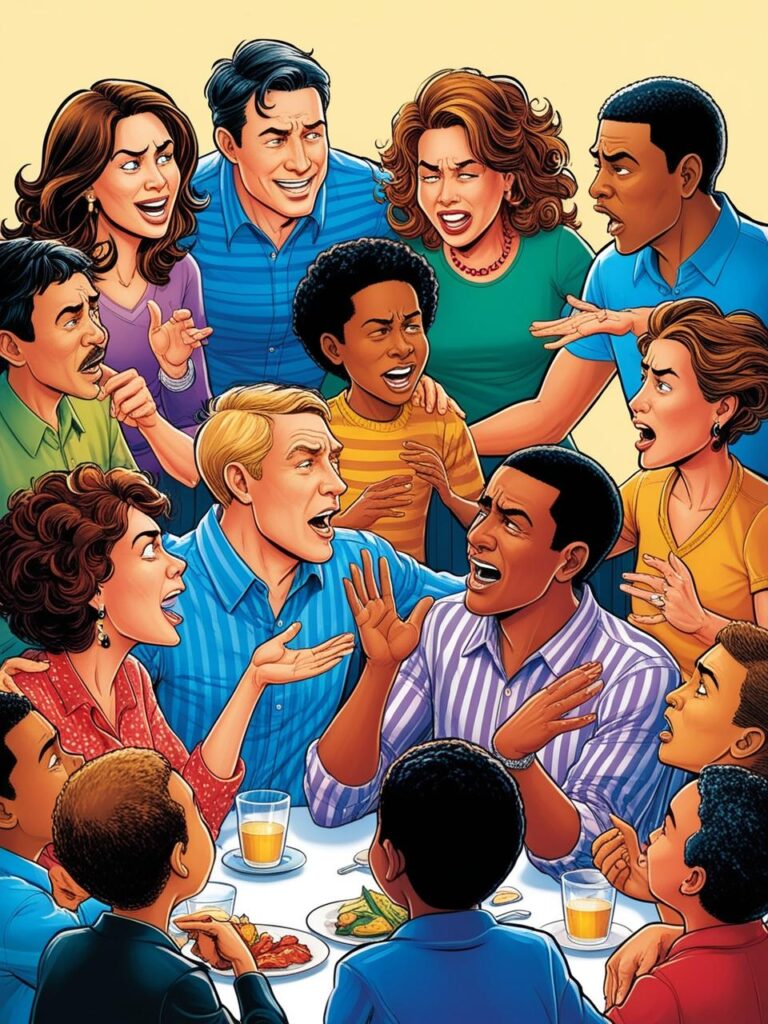 family friends disagree