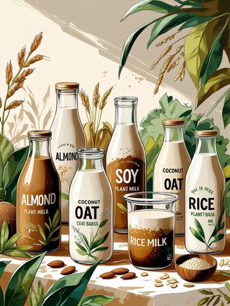 plant milks dairy alternative guide