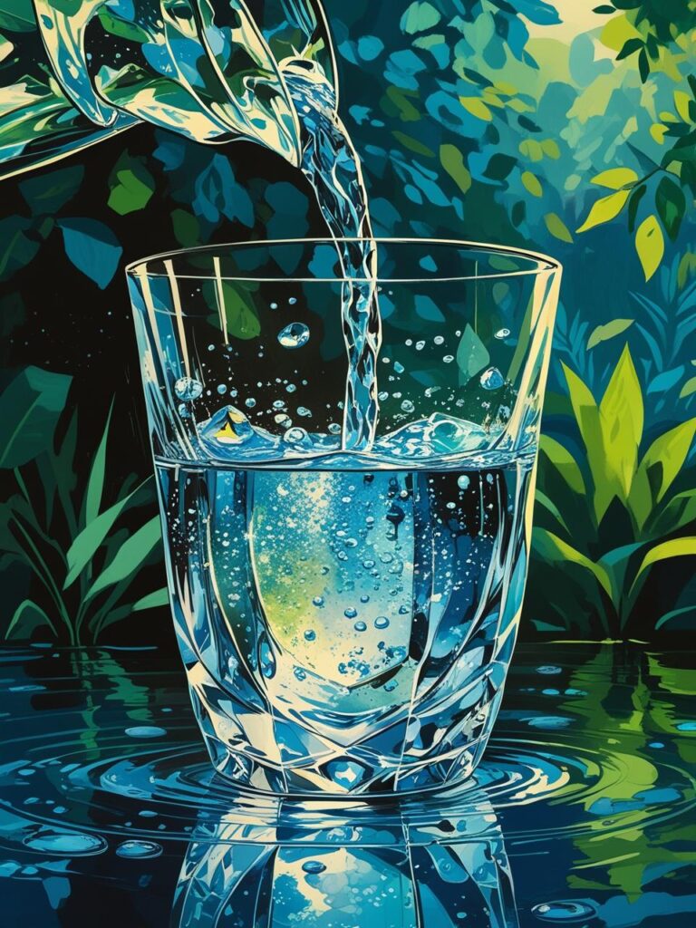 glass of water in nature plant-based mistakes