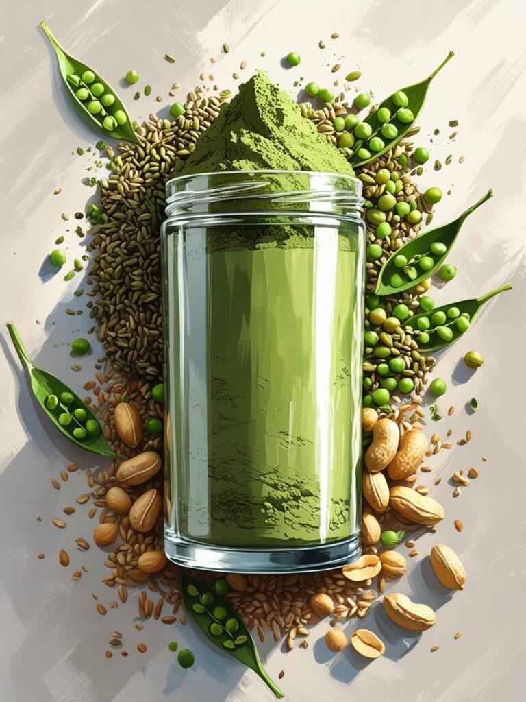 eating plant-based budget powder