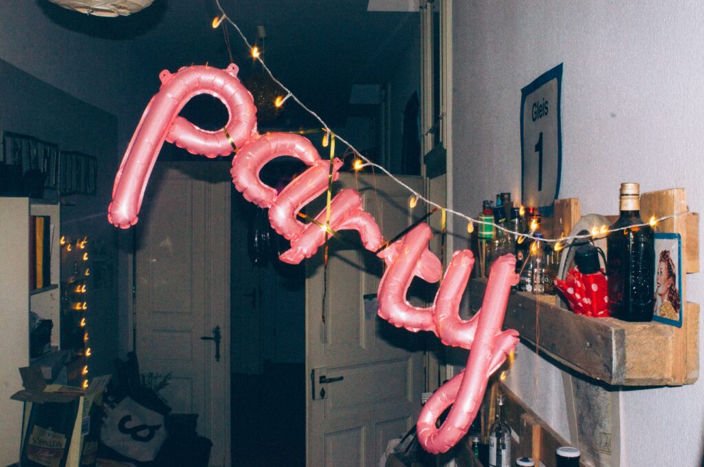 party sign