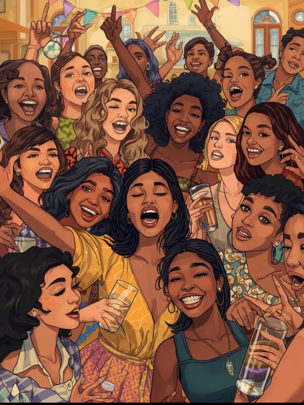 plant-based social life party