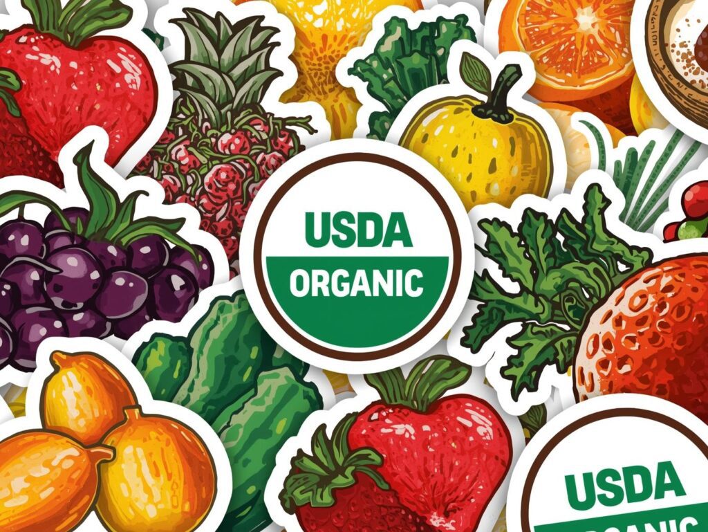 USDA sticker buy organic produce