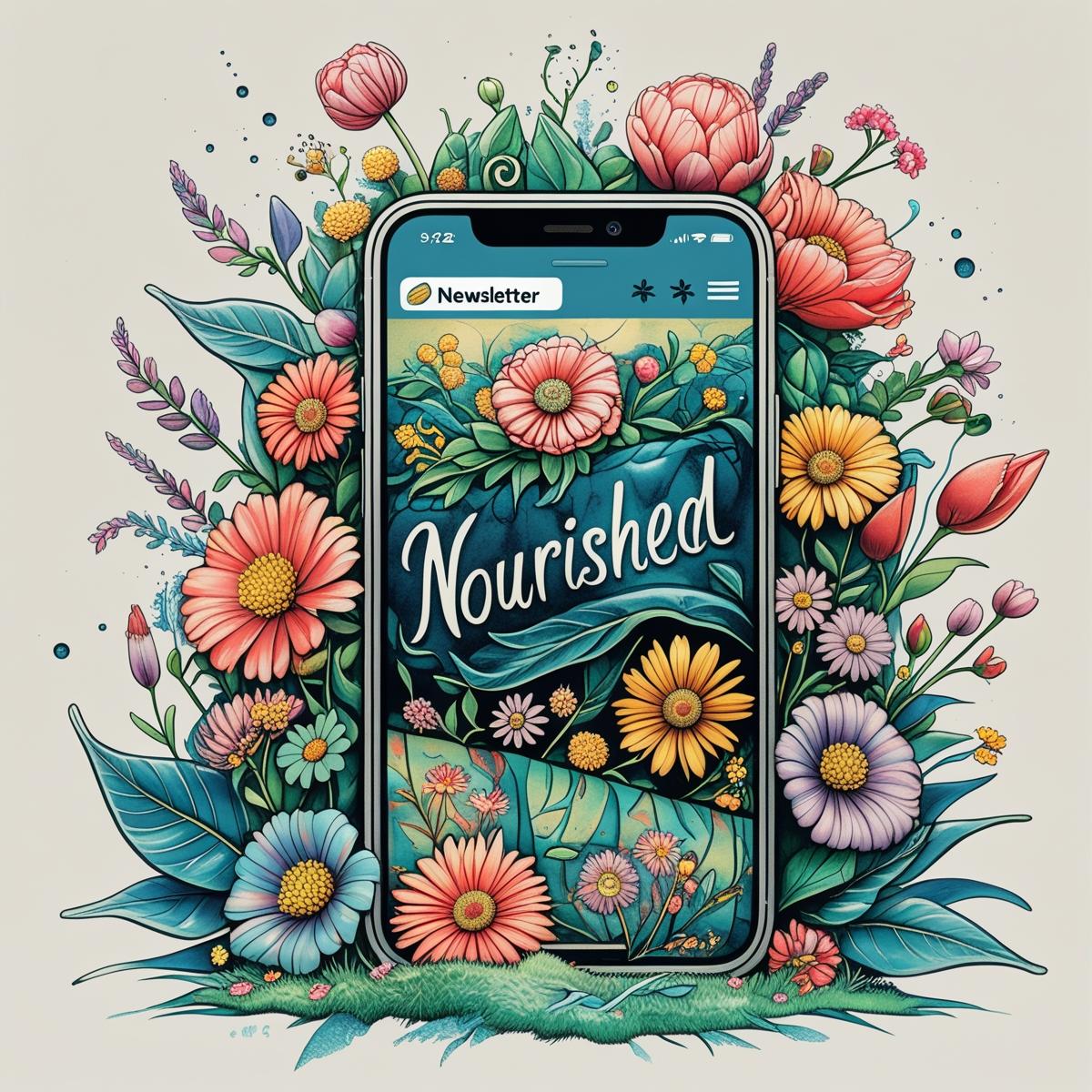 newsletter cellphone