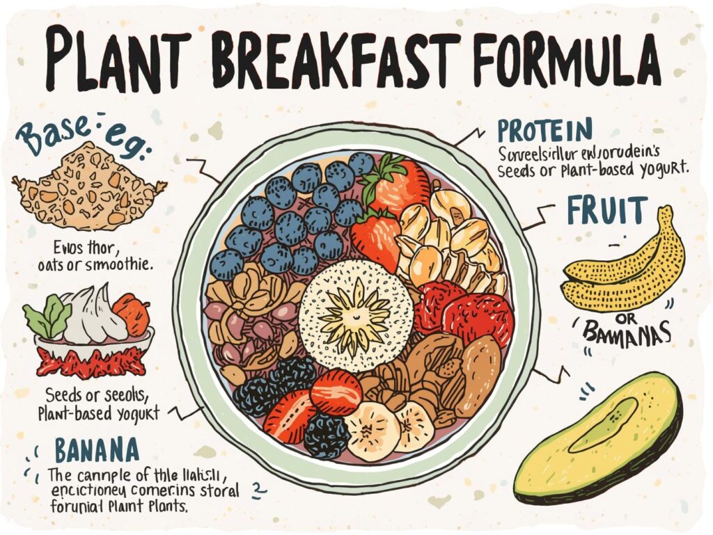 easy plant breakfasts formula
