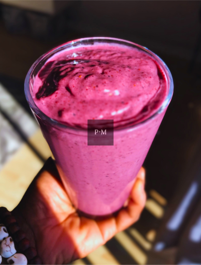 cherry berry plant-based smoothie formula