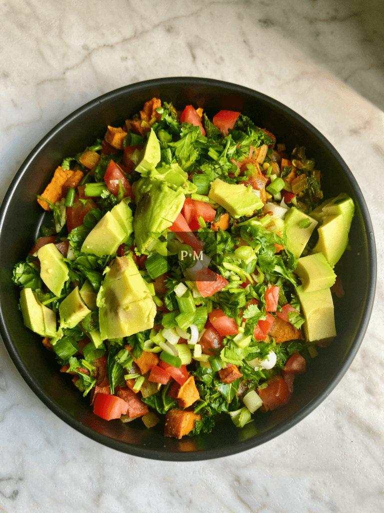 sweet potato grain bowl