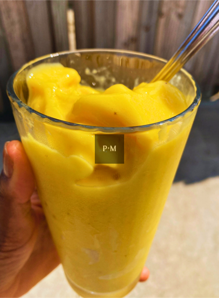 tropical plant-based smoothie formula