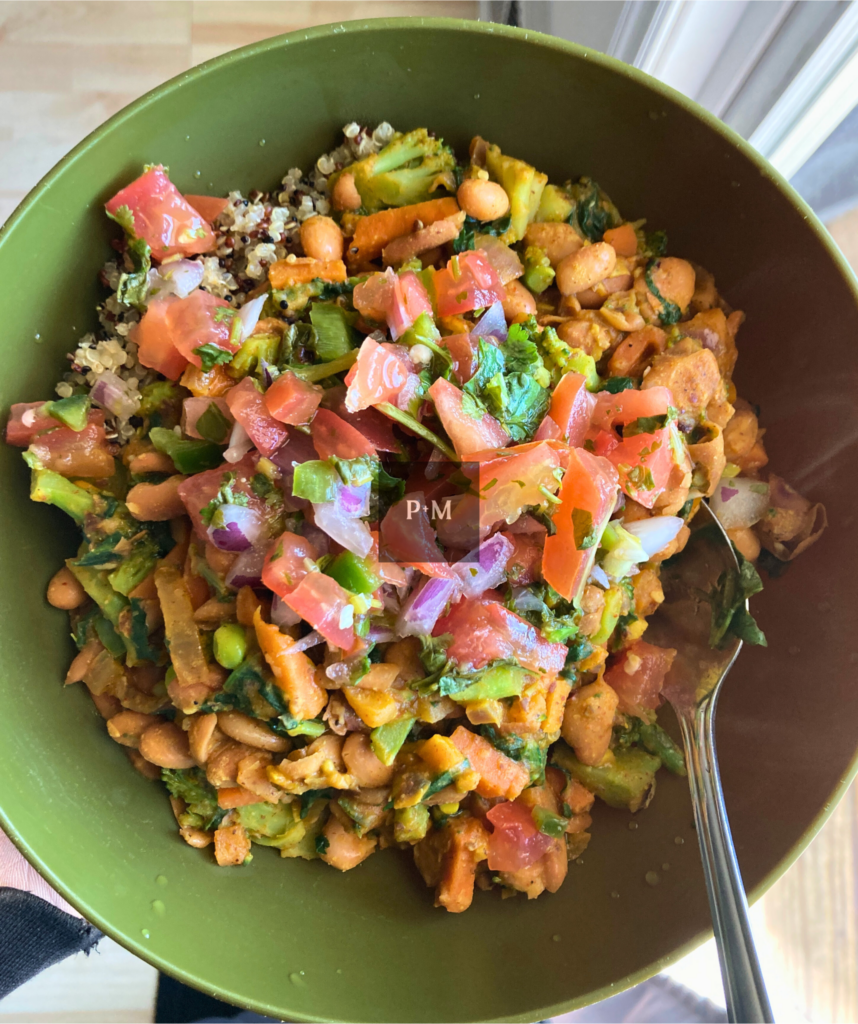 veggie plant-based grain bowl formula