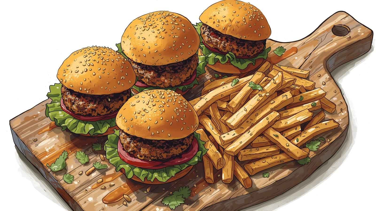 plant-based burger formula