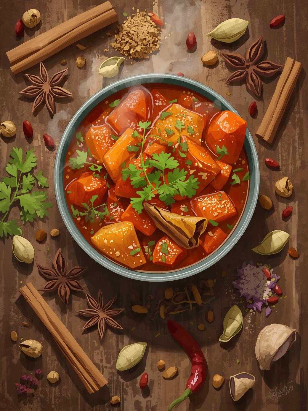 curry plant-based formula