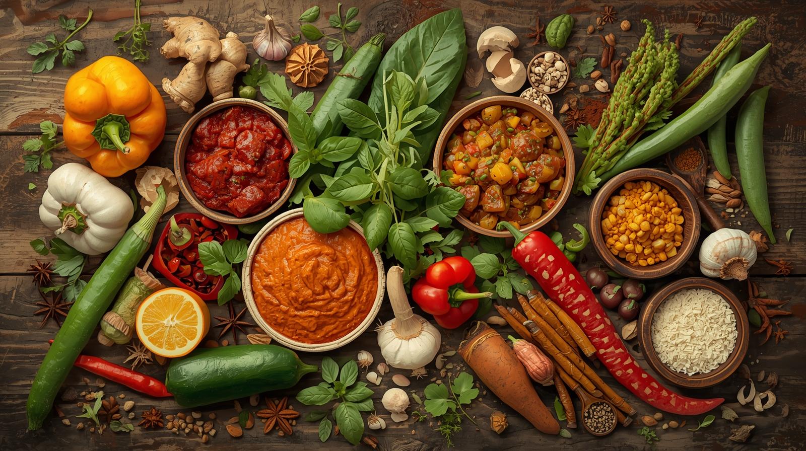 curry ingredients plant-based formula