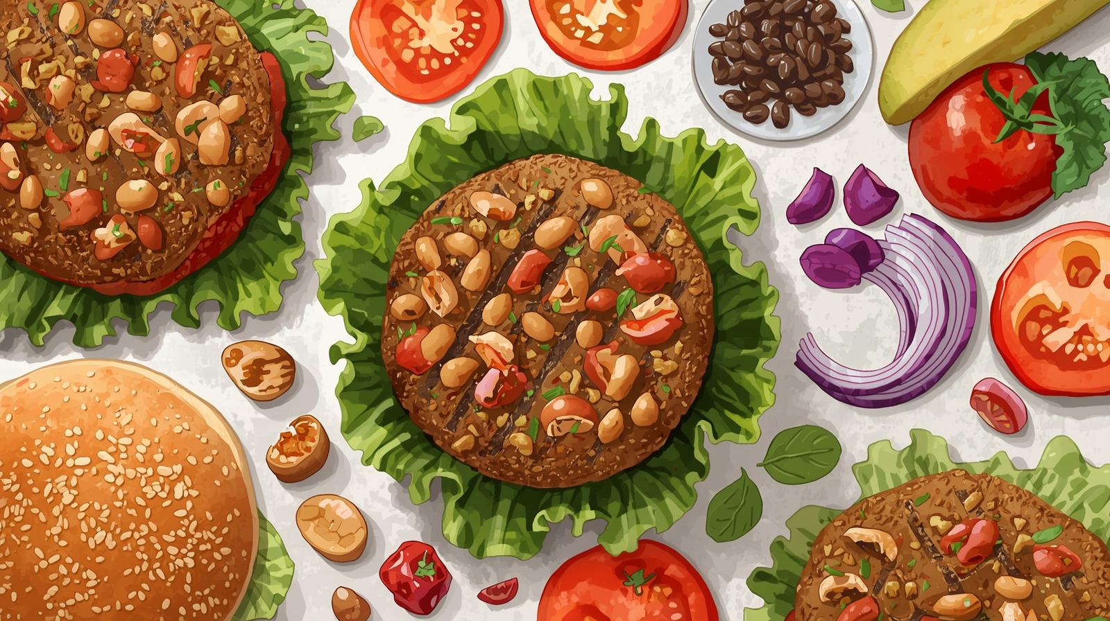 plant-based burger formula