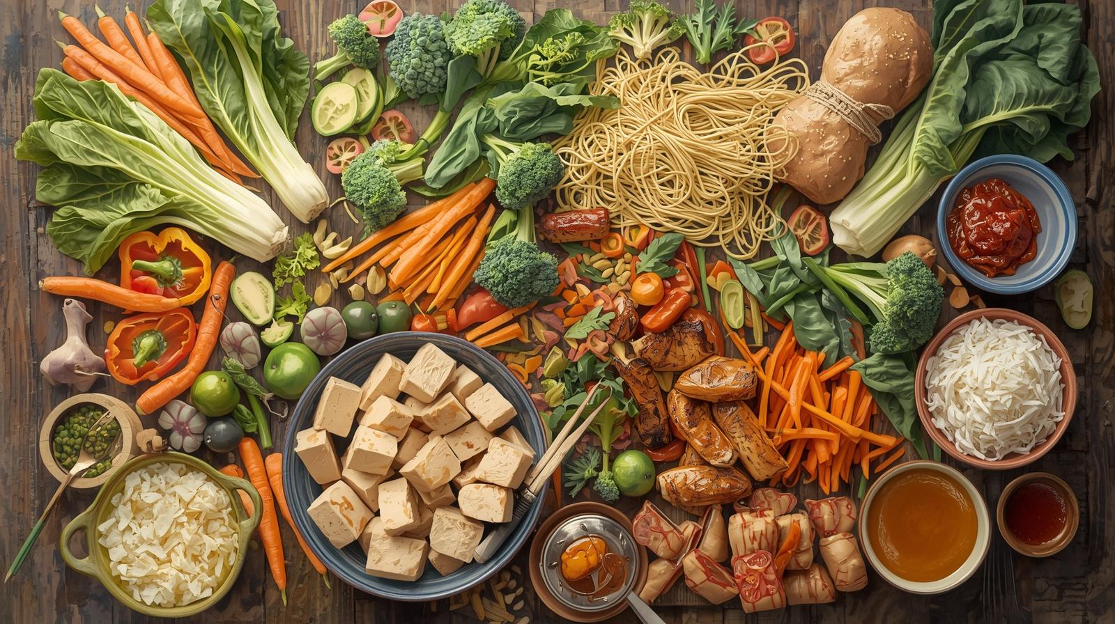 plant-based stir-fry formula ingredients