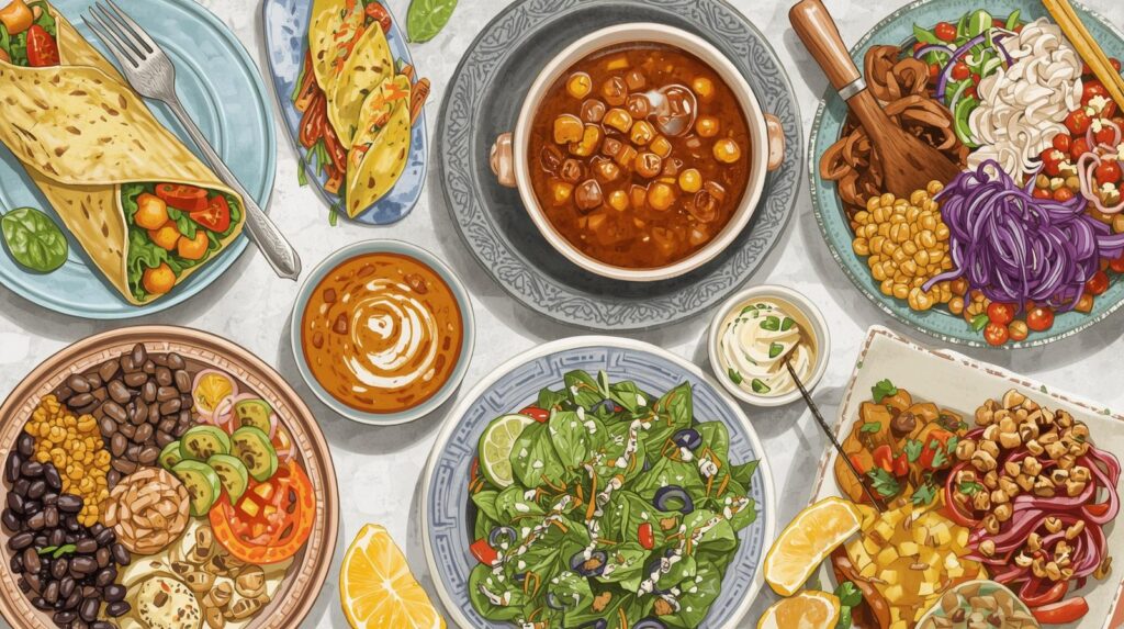 simple plant-based meals for beginners at home lunches