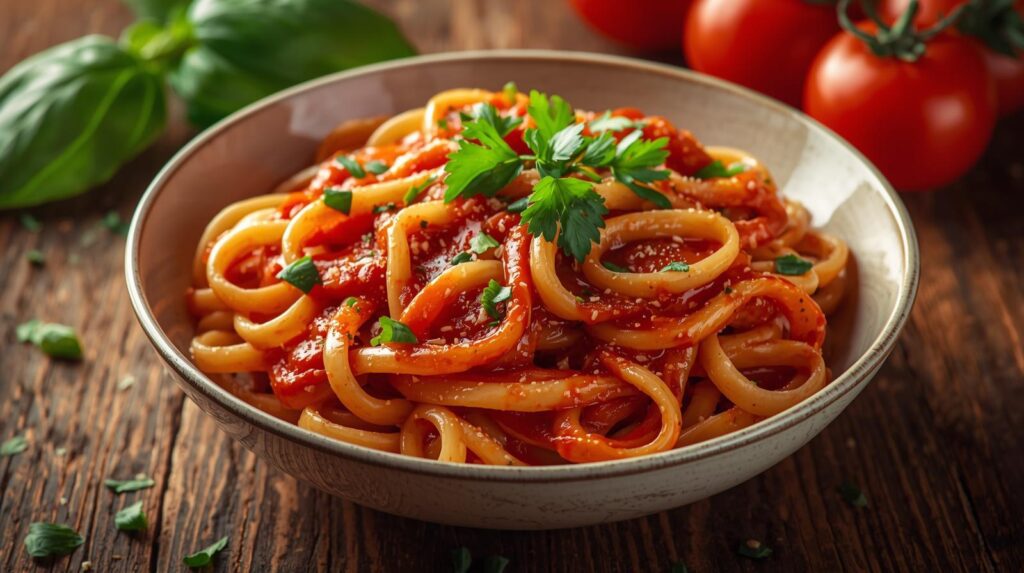 quick pasta meal